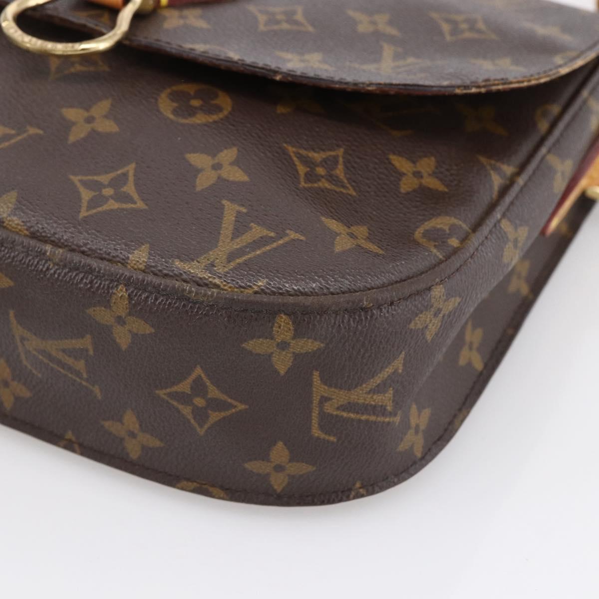 LOUIS VUITTON Monogram Saint Cloud GM Shoulder Bag M51242 LV Auth 173447