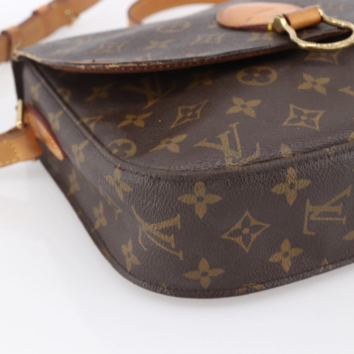 LOUIS VUITTON Monogram Saint Cloud GM Shoulder Bag M51242 LV Auth 173447