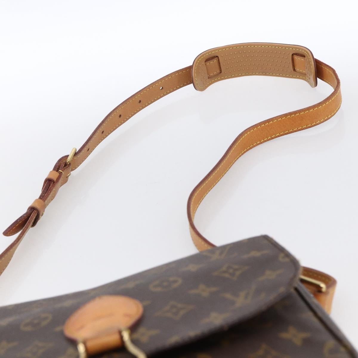 LOUIS VUITTON Monogram Saint Cloud GM Shoulder Bag M51242 LV Auth 173447