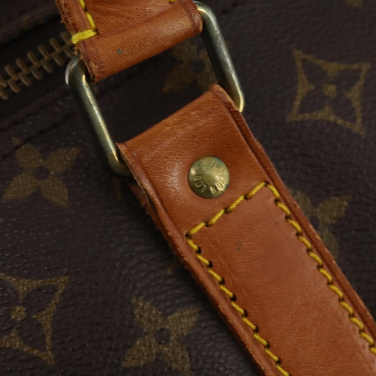 LOUIS VUITTON Monogram Keepall Bandouliere 60 Boston Bag M41412 LV Auth 173451