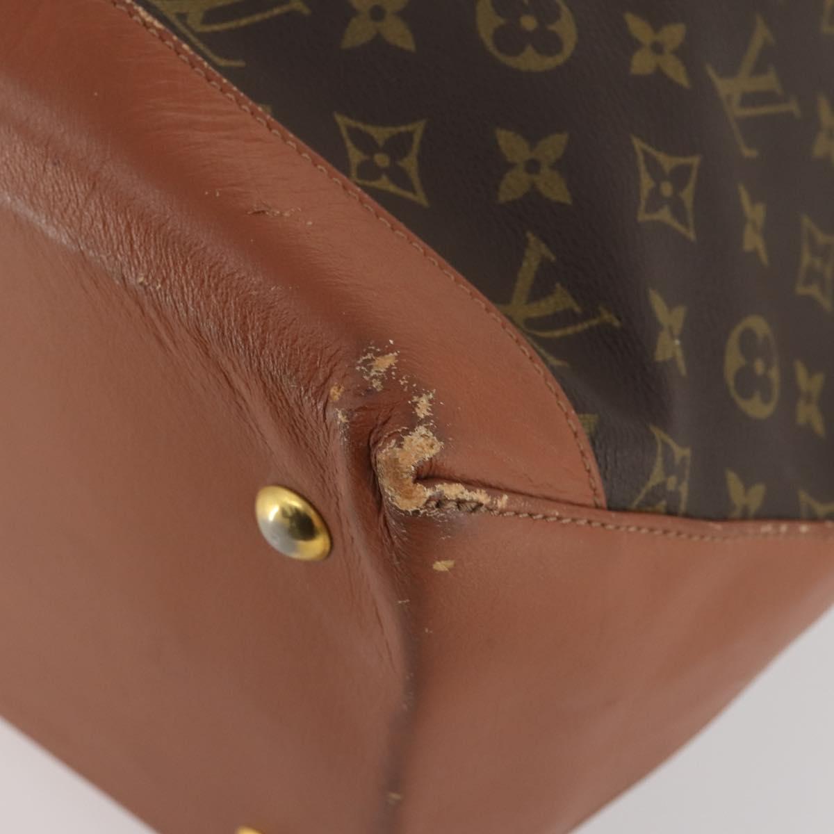 LOUIS VUITTON Monogram Sac Weekend GM Tote Bag M42420 LV Auth 173453