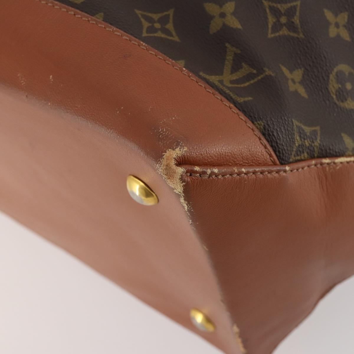 LOUIS VUITTON Monogram Sac Weekend GM Tote Bag M42420 LV Auth 173453