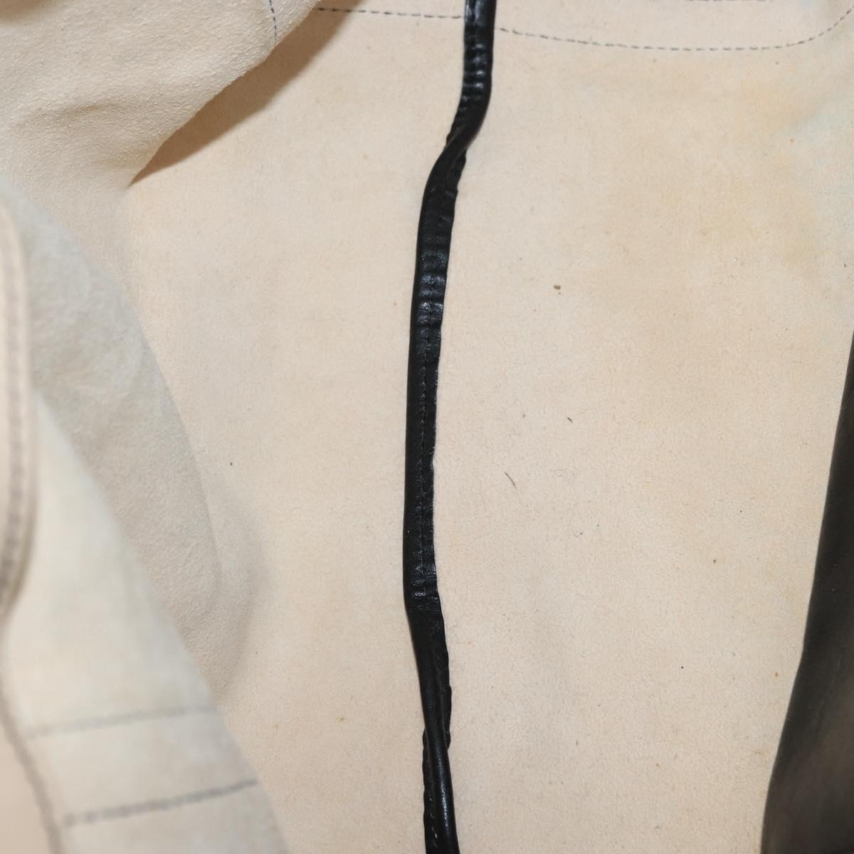 Chloe Alison Hand Bag Leather Pink Black gold Auth 173523