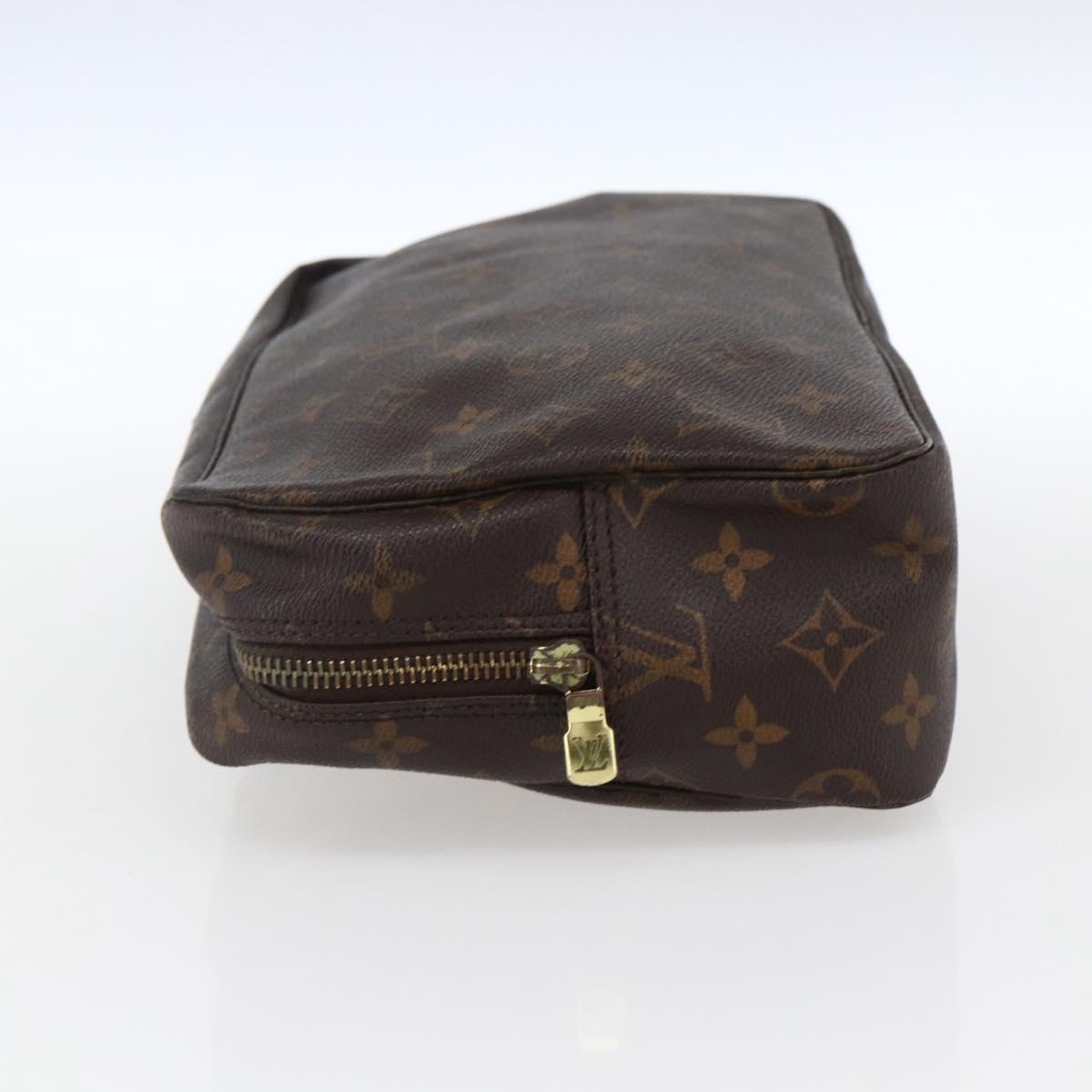 LOUIS VUITTON Monogram Trousse Toilette 28 Clutch Bag M47522 LV Auth 173567