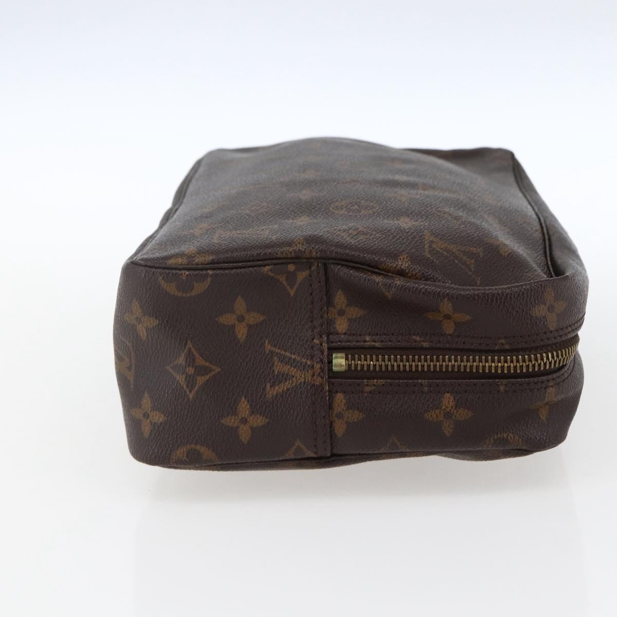 LOUIS VUITTON Monogram Trousse Toilette 28 Clutch Bag M47522 LV Auth 173567