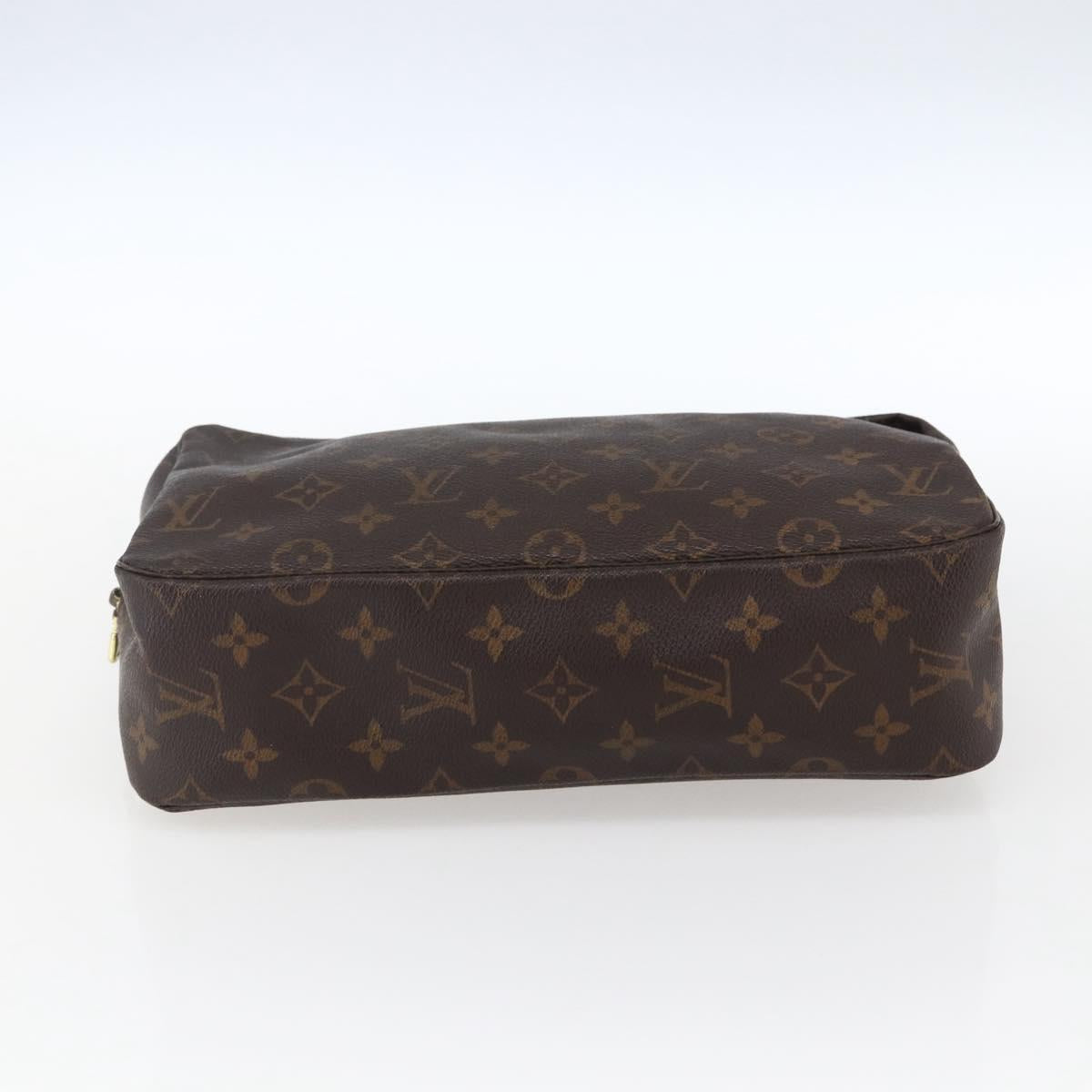 LOUIS VUITTON Monogram Trousse Toilette 28 Clutch Bag M47522 LV Auth 173567