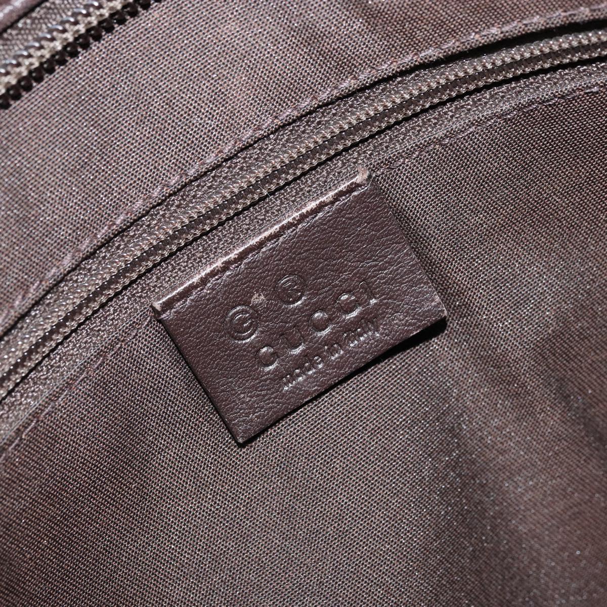 GUCCI GG Supreme Shoulder Bag PVC Beige Gold 388924 Auth 173571