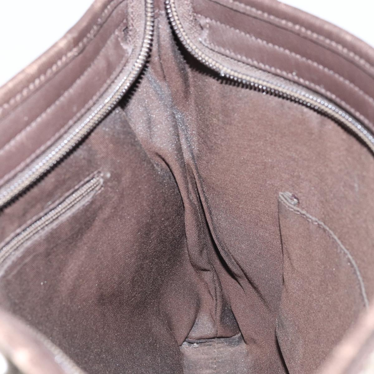 GUCCI GG Supreme Shoulder Bag PVC Beige Gold 388924 Auth 173571