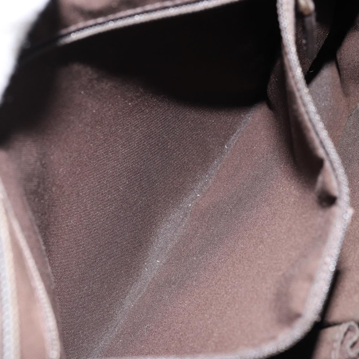 GUCCI GG Supreme Shoulder Bag PVC Beige Gold 388924 Auth 173571