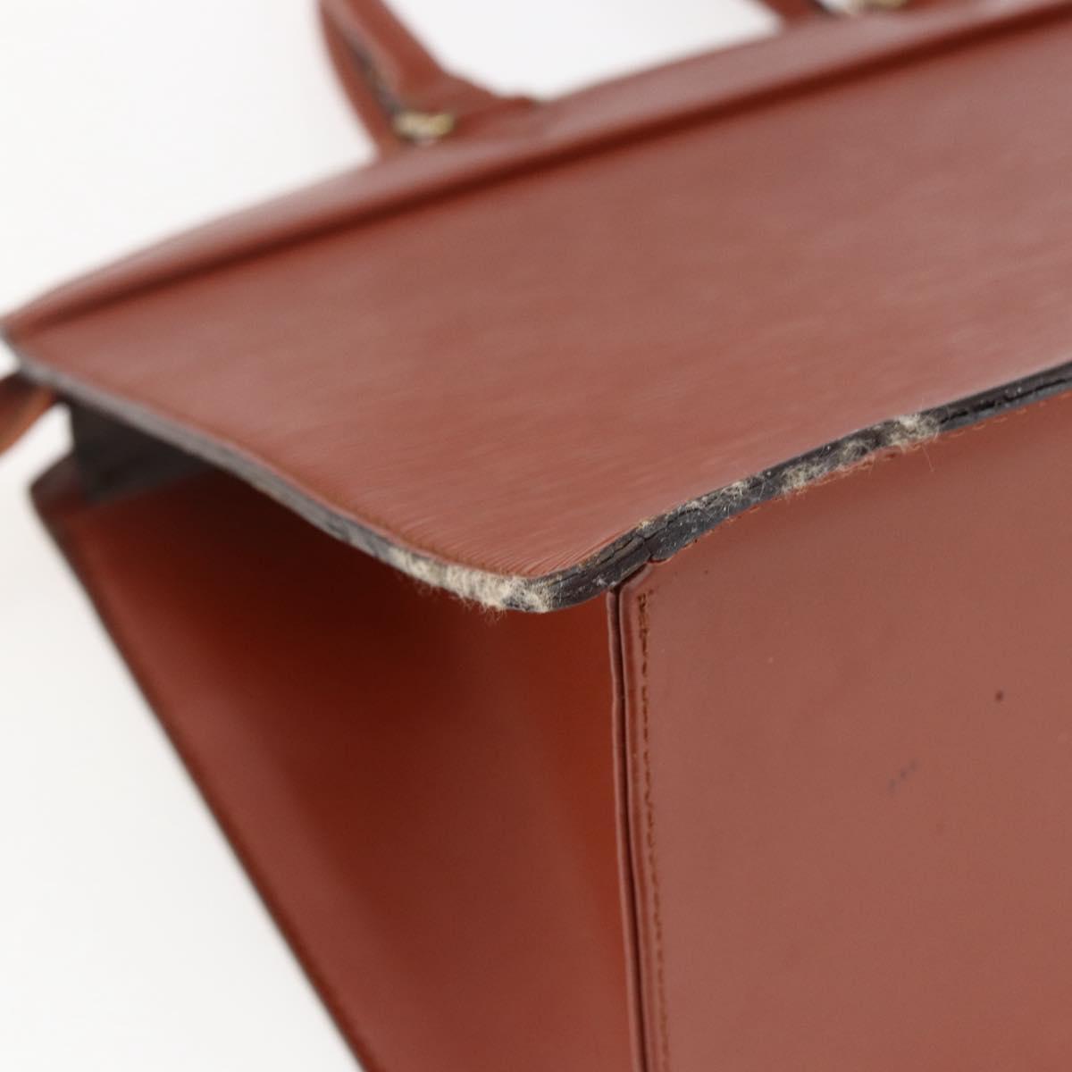 LOUIS VUITTON Epi Riviera Hand Bag Brown M48183 LV Auth 173572