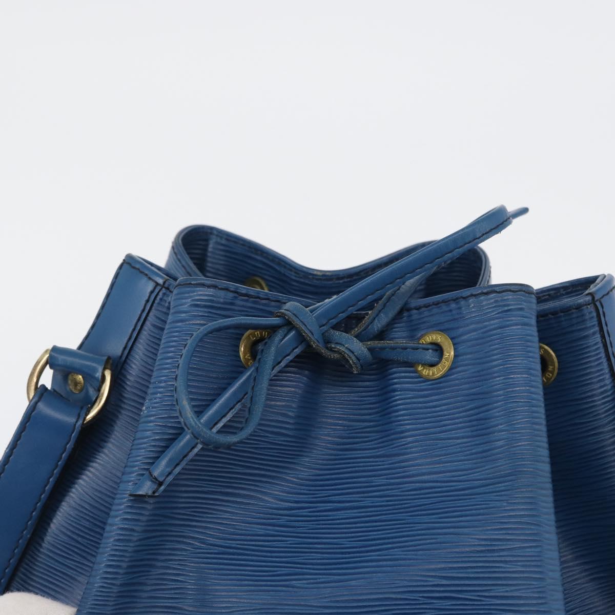 LOUIS VUITTON Epi Noe Shoulder Bag Toledo Blue M44005 LV Auth 173581