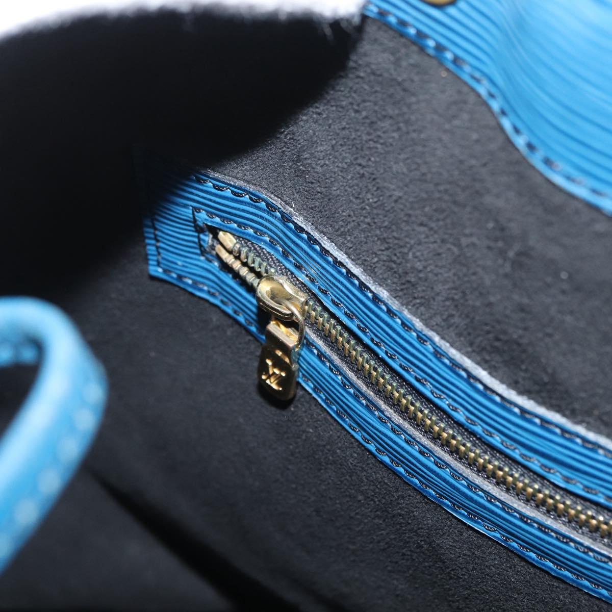LOUIS VUITTON Epi Noe Shoulder Bag Toledo Blue M44005 LV Auth 173581