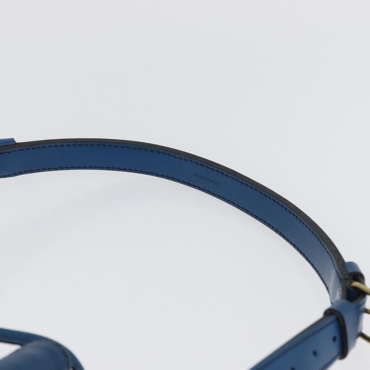 LOUIS VUITTON Epi Noe Shoulder Bag Toledo Blue M44005 LV Auth 173581