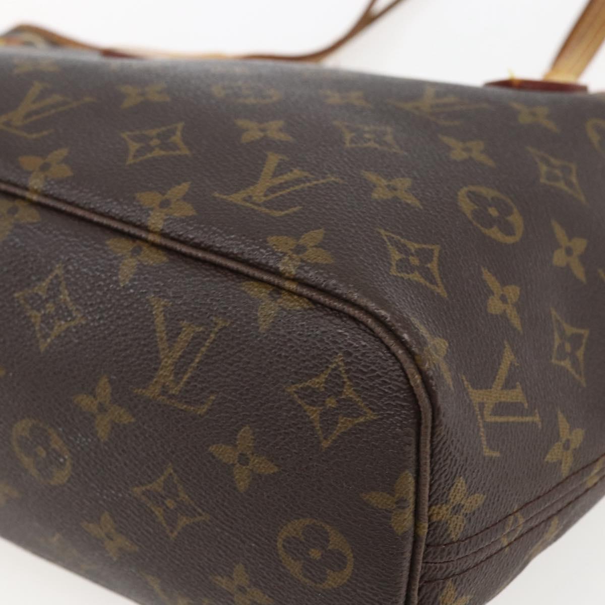 LOUIS VUITTON Monogram Neverfull PM Tote Bag M40155 LV Auth 173588A