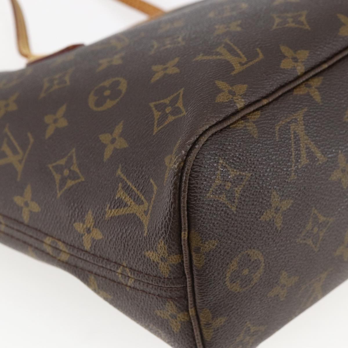 LOUIS VUITTON Monogram Neverfull PM Tote Bag M40155 LV Auth 173588A