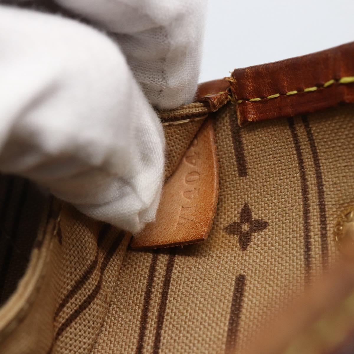 LOUIS VUITTON Monogram Neverfull PM Tote Bag M40155 LV Auth 173588A