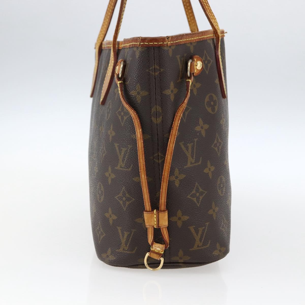 LOUIS VUITTON Monogram Neverfull PM Tote Bag M40155 LV Auth 173588A
