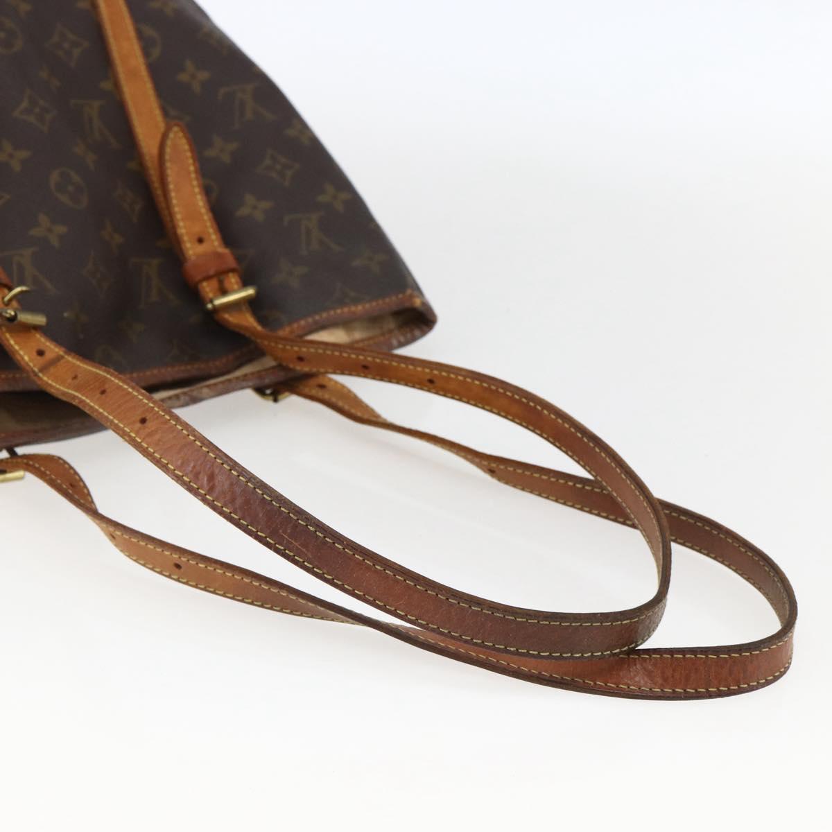 LOUIS VUITTON Monogram Bucket GM Shoulder Bag M42236 LV Auth 173591