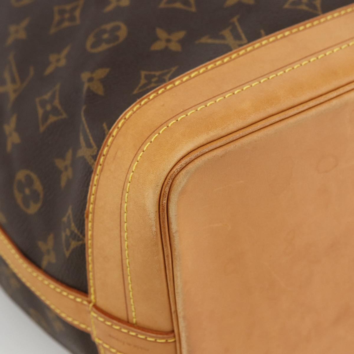 LOUIS VUITTON Monogram Noe Shoulder Bag M42224 LV Auth 173637