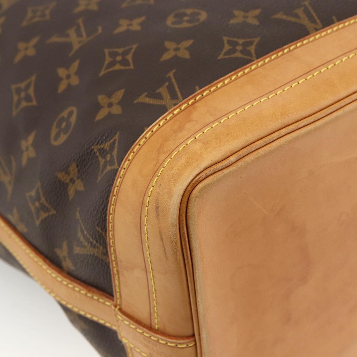 LOUIS VUITTON Monogram Noe Shoulder Bag M42224 LV Auth 173637