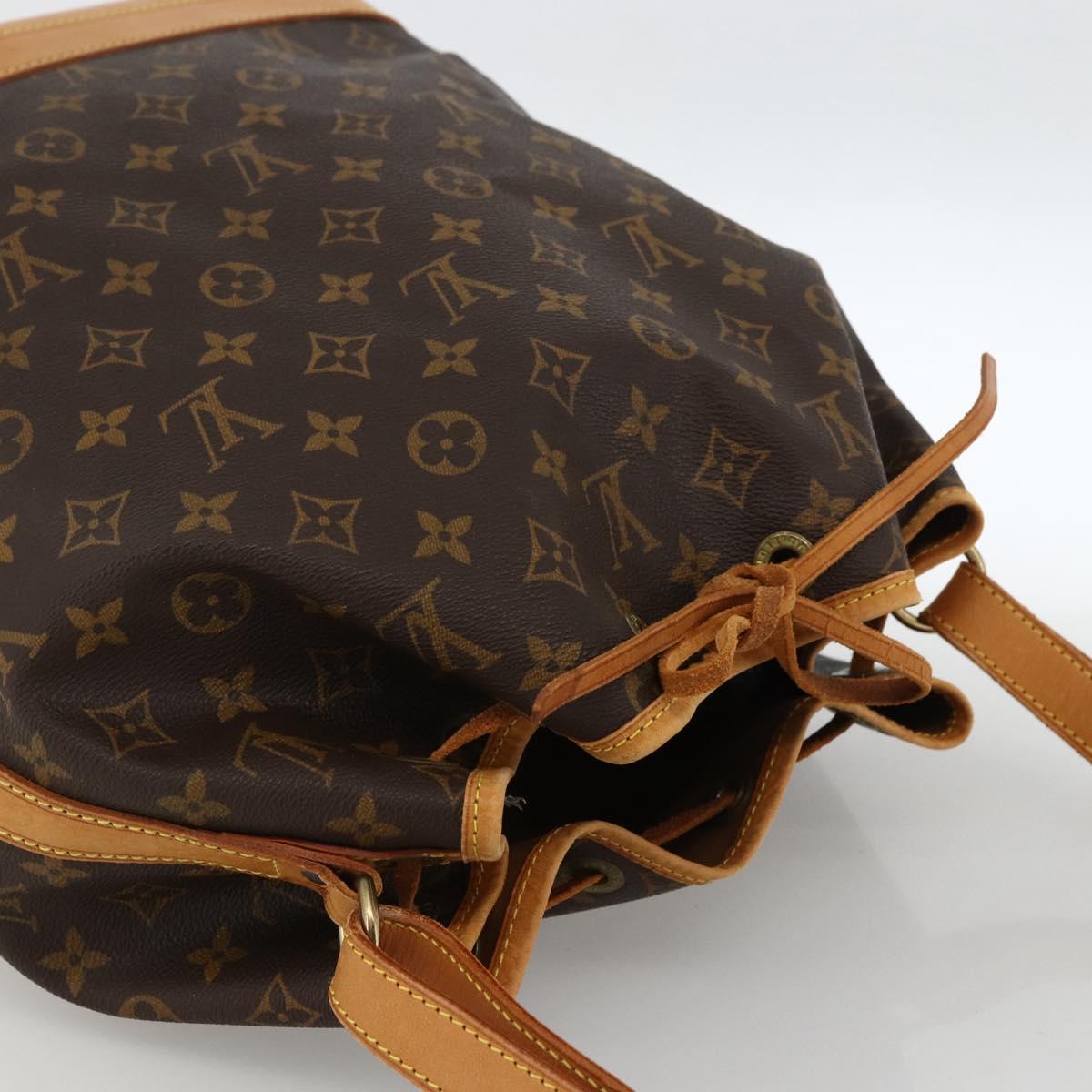 LOUIS VUITTON Monogram Noe Shoulder Bag M42224 LV Auth 173637