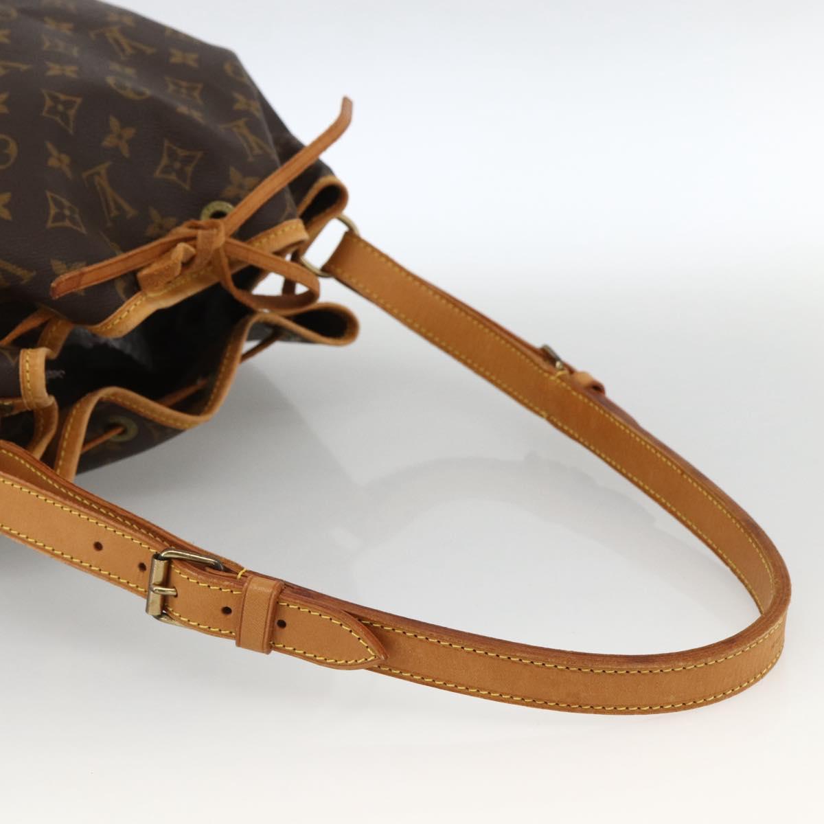 LOUIS VUITTON Monogram Noe Shoulder Bag M42224 LV Auth 173637