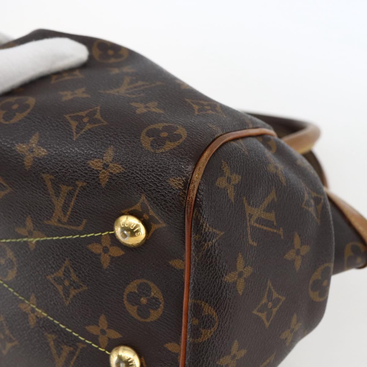 LOUIS VUITTON Monogram Tivoli PM Hand Bag M40143 LV Auth 173654