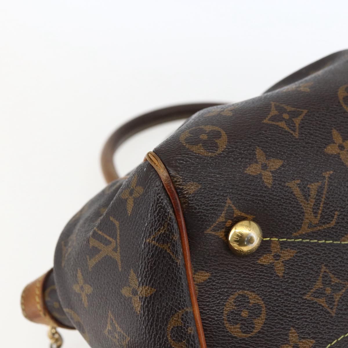 LOUIS VUITTON Monogram Tivoli PM Hand Bag M40143 LV Auth 173654