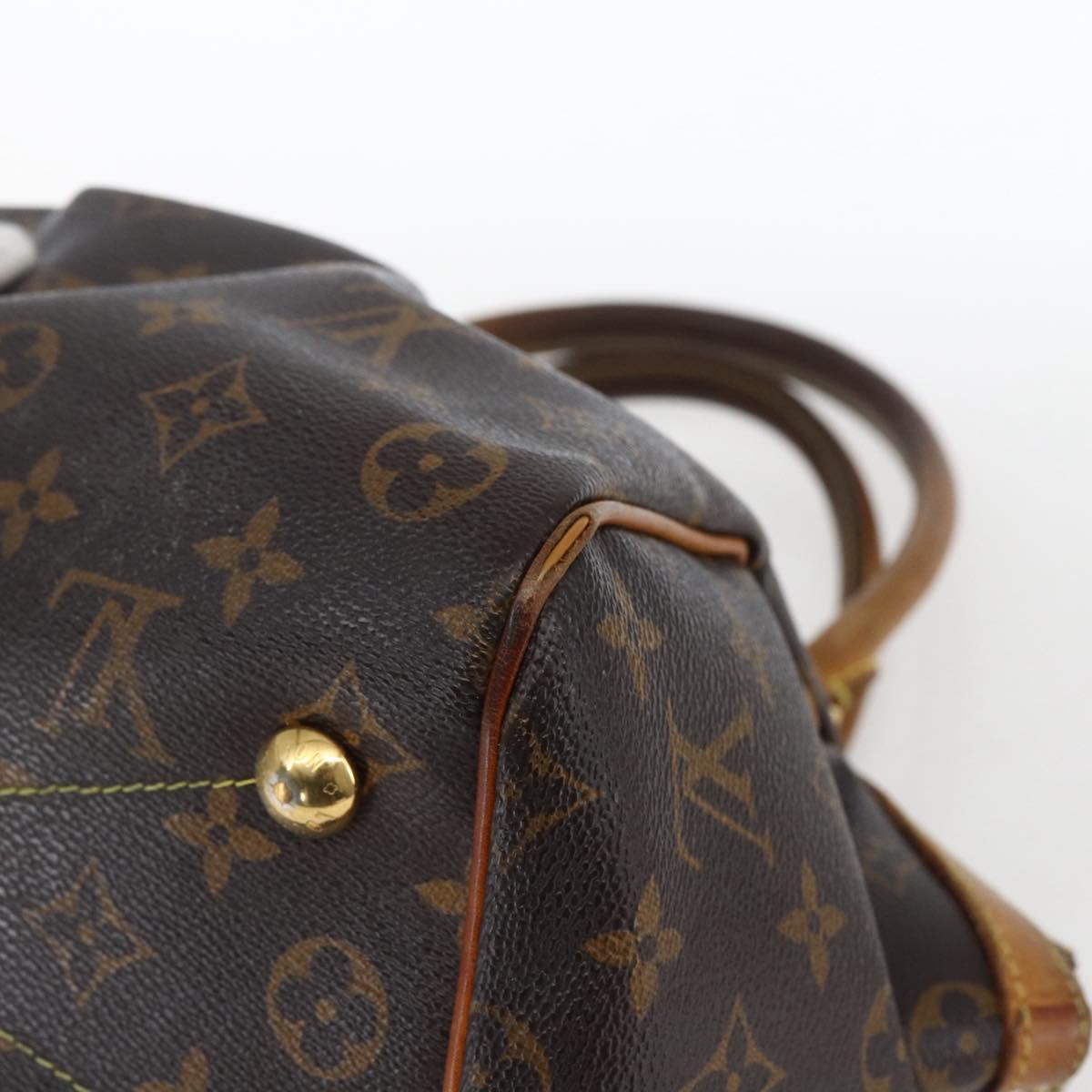 LOUIS VUITTON Monogram Tivoli PM Hand Bag M40143 LV Auth 173654