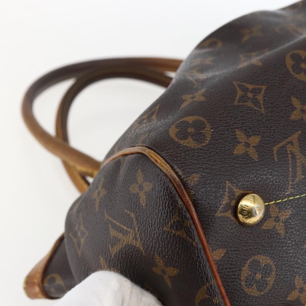 LOUIS VUITTON Monogram Tivoli PM Hand Bag M40143 LV Auth 173654