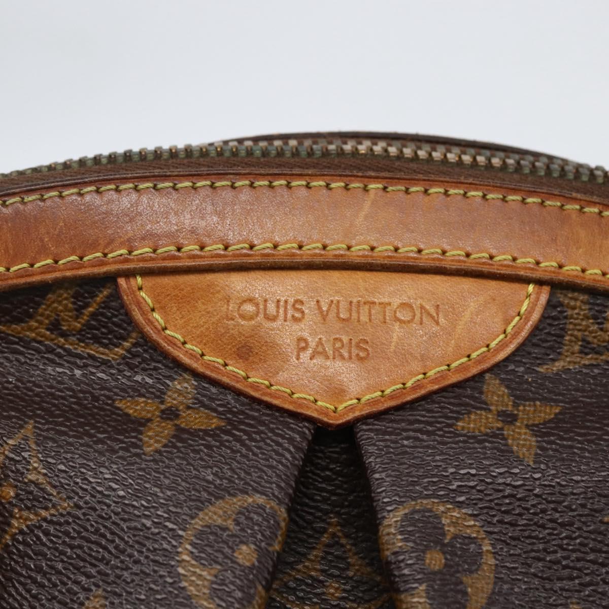 LOUIS VUITTON Monogram Tivoli PM Hand Bag M40143 LV Auth 173654