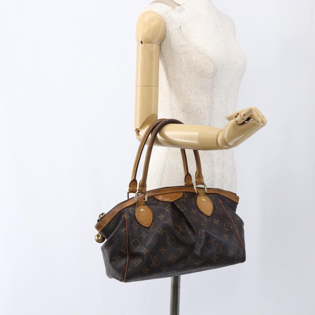LOUIS VUITTON Monogram Tivoli PM Hand Bag M40143 LV Auth 173654