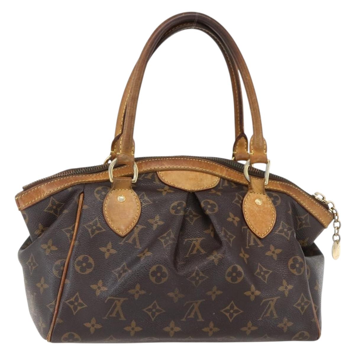 LOUIS VUITTON Monogram Tivoli PM Hand Bag M40143 LV Auth 173654