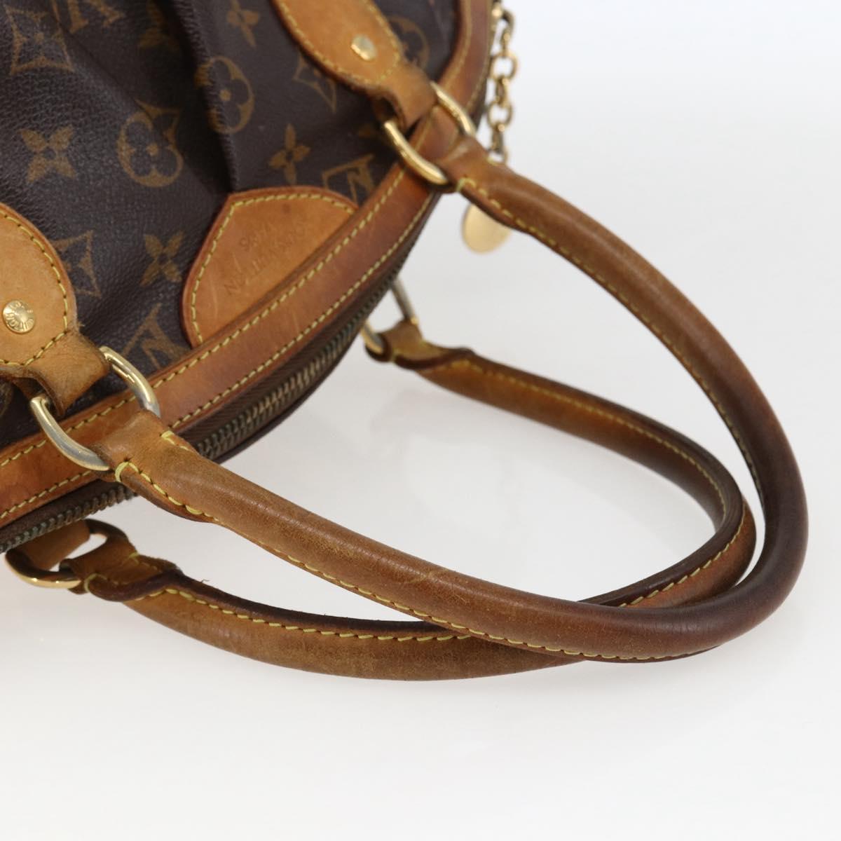 LOUIS VUITTON Monogram Tivoli PM Hand Bag M40143 LV Auth 173654