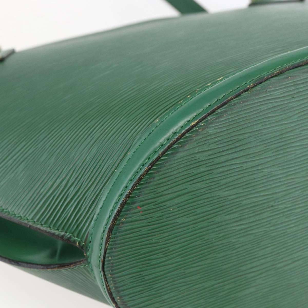 LOUIS VUITTON Epi Saint Jacques Shopping Bag Green M52274 LV Auth 173655