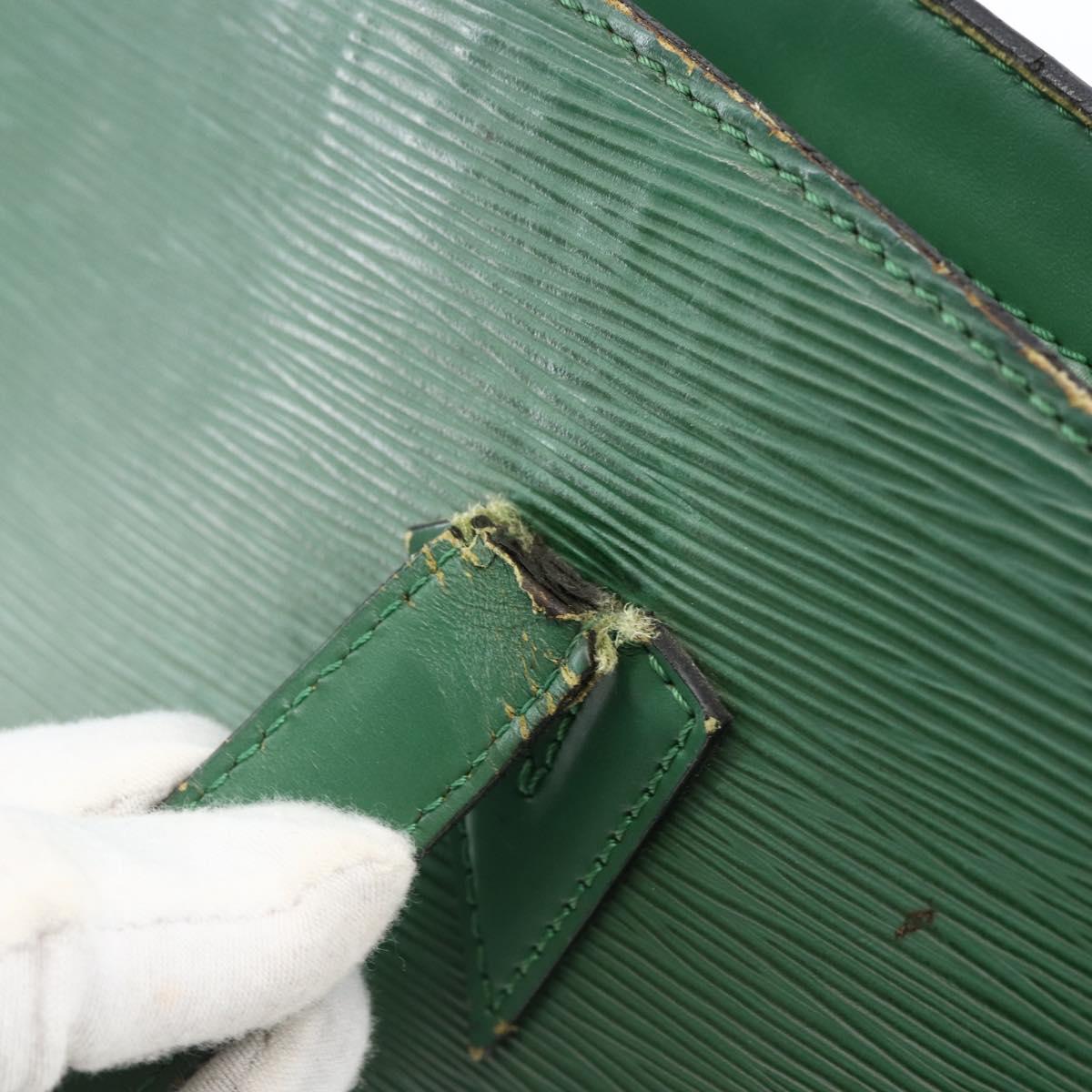LOUIS VUITTON Epi Saint Jacques Shopping Bag Green M52274 LV Auth 173655