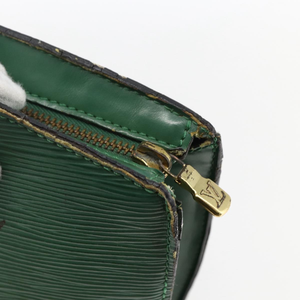 LOUIS VUITTON Epi Saint Jacques Shopping Bag Green M52274 LV Auth 173655