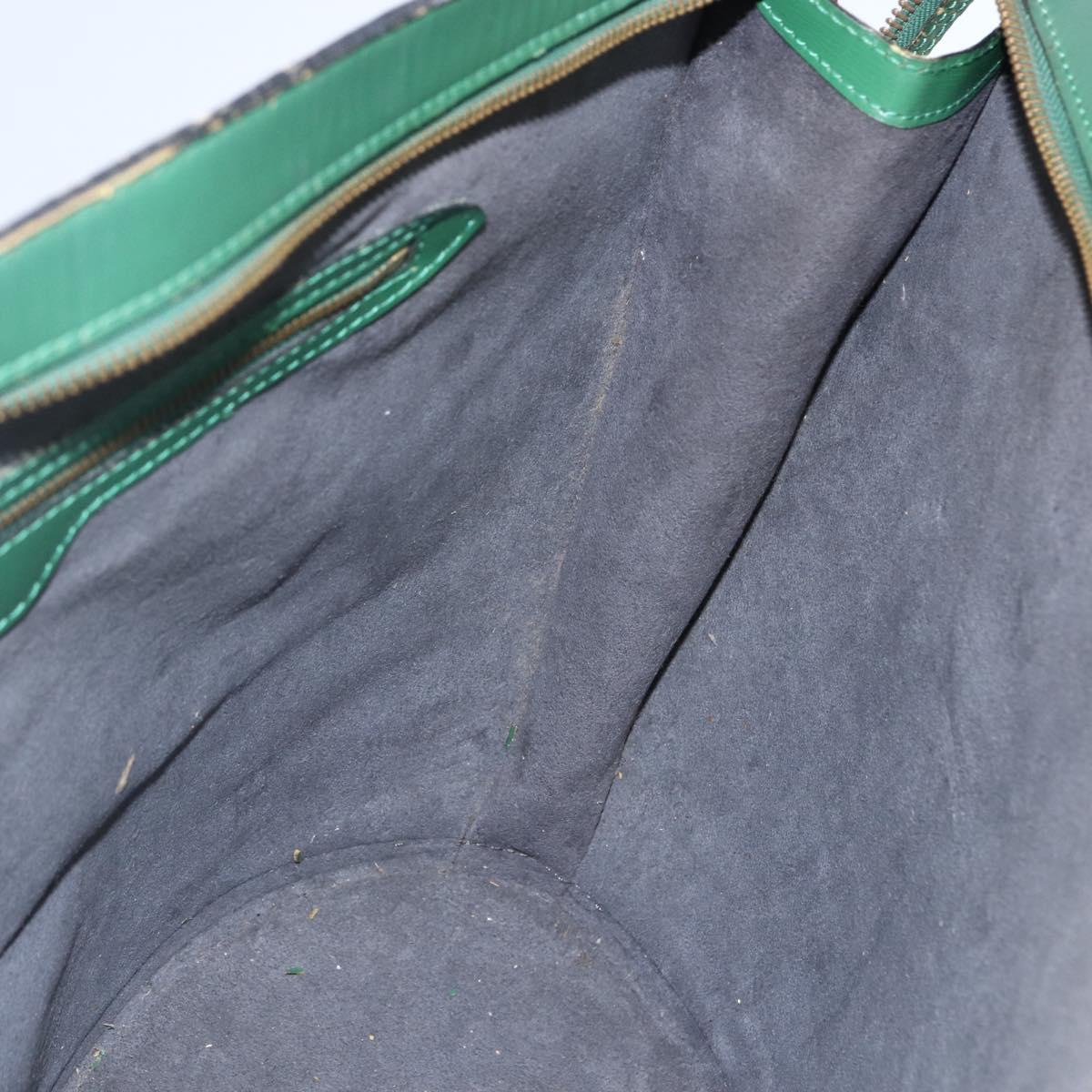 LOUIS VUITTON Epi Saint Jacques Shopping Bag Green M52274 LV Auth 173655