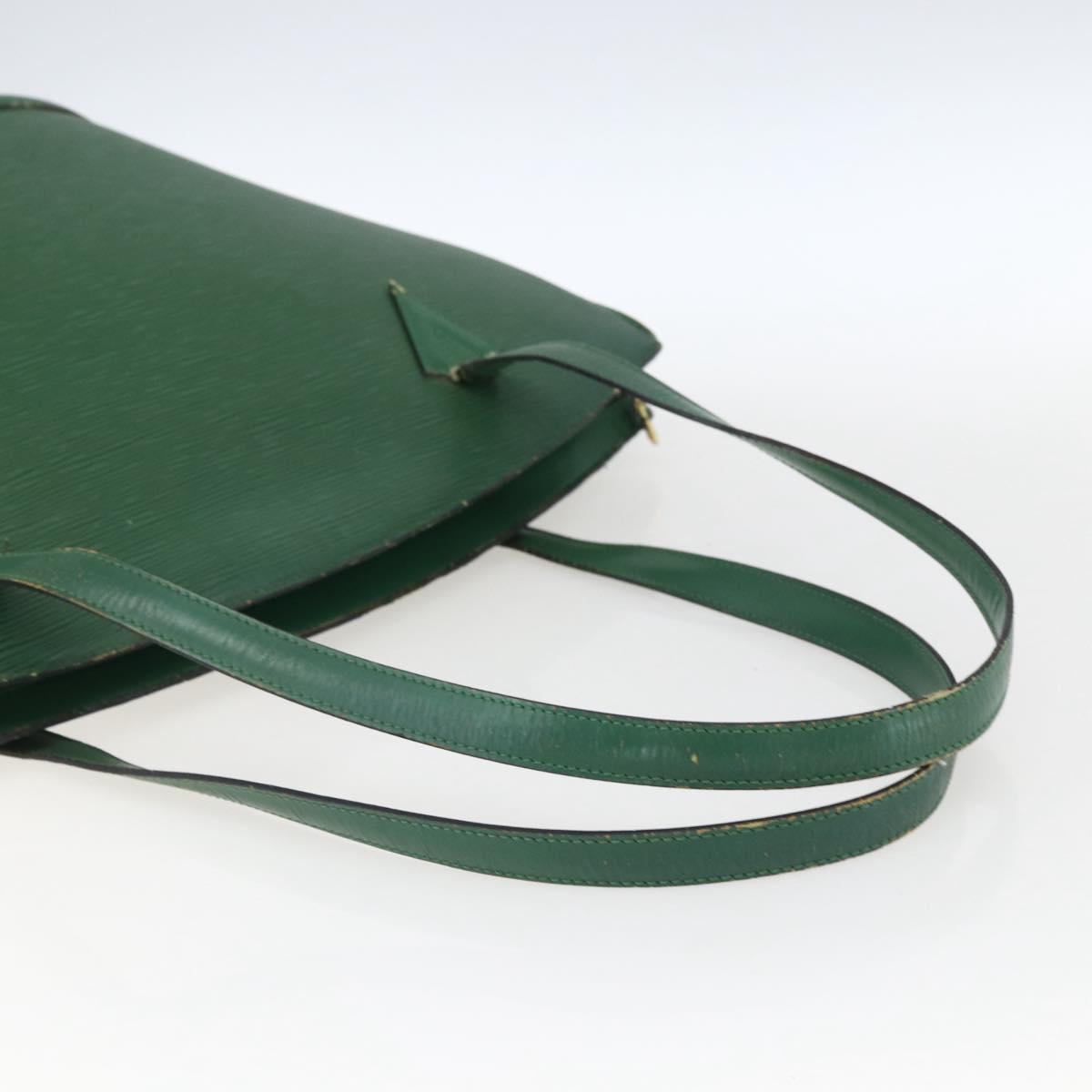 LOUIS VUITTON Epi Saint Jacques Shopping Bag Green M52274 LV Auth 173655
