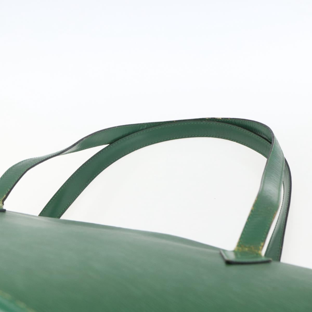 LOUIS VUITTON Epi Saint Jacques Shopping Bag Green M52274 LV Auth 173655