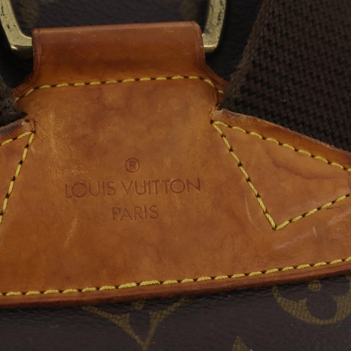 LOUIS VUITTON Monogram Montsouris GM Backpack M51135 LV Auth 173658
