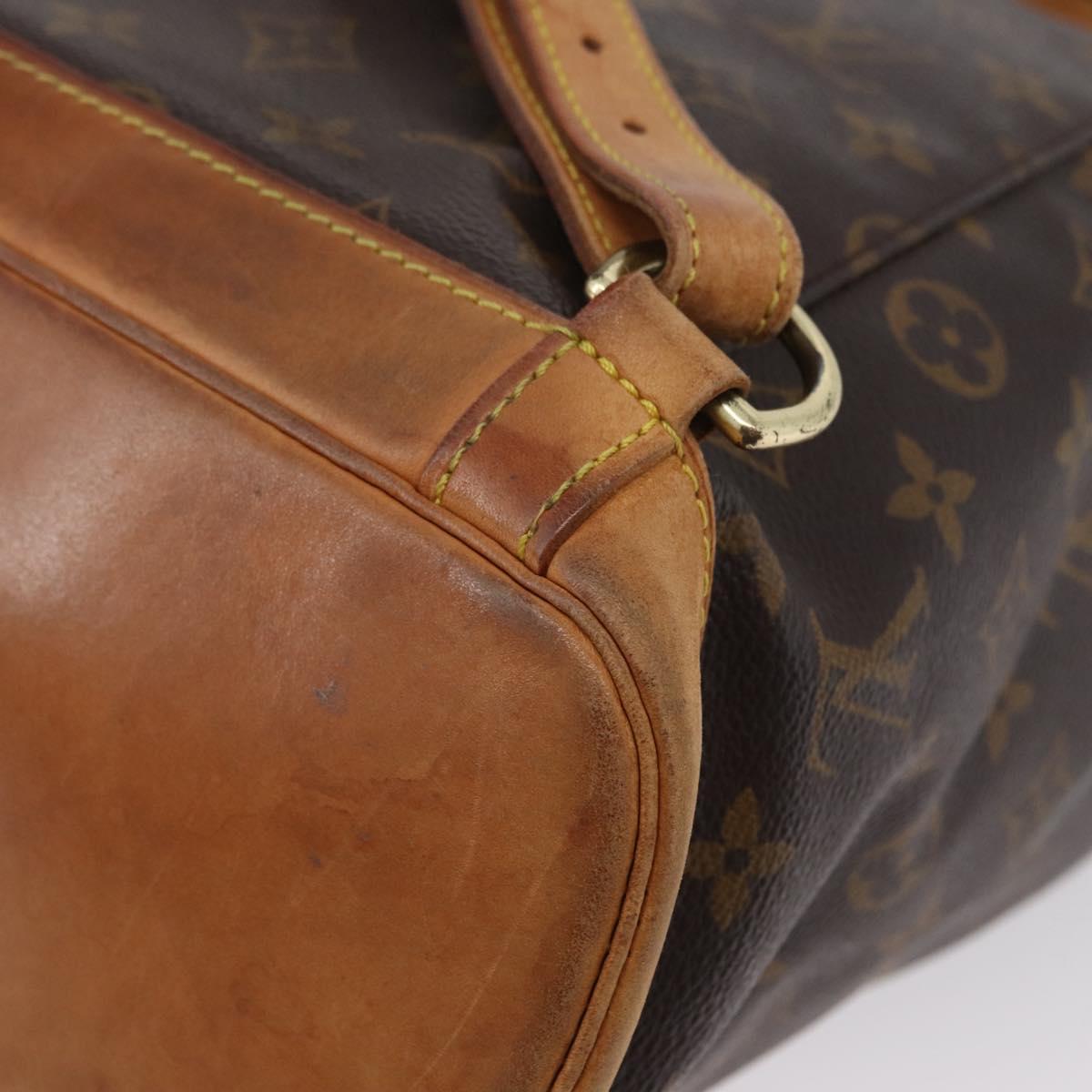 LOUIS VUITTON Monogram Montsouris GM Backpack M51135 LV Auth 173661