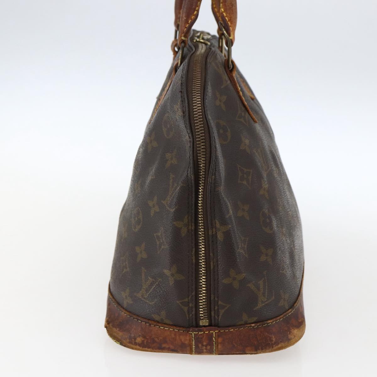 LOUIS VUITTON Monogram Alma Hand Bag M51130 LV Auth 173673