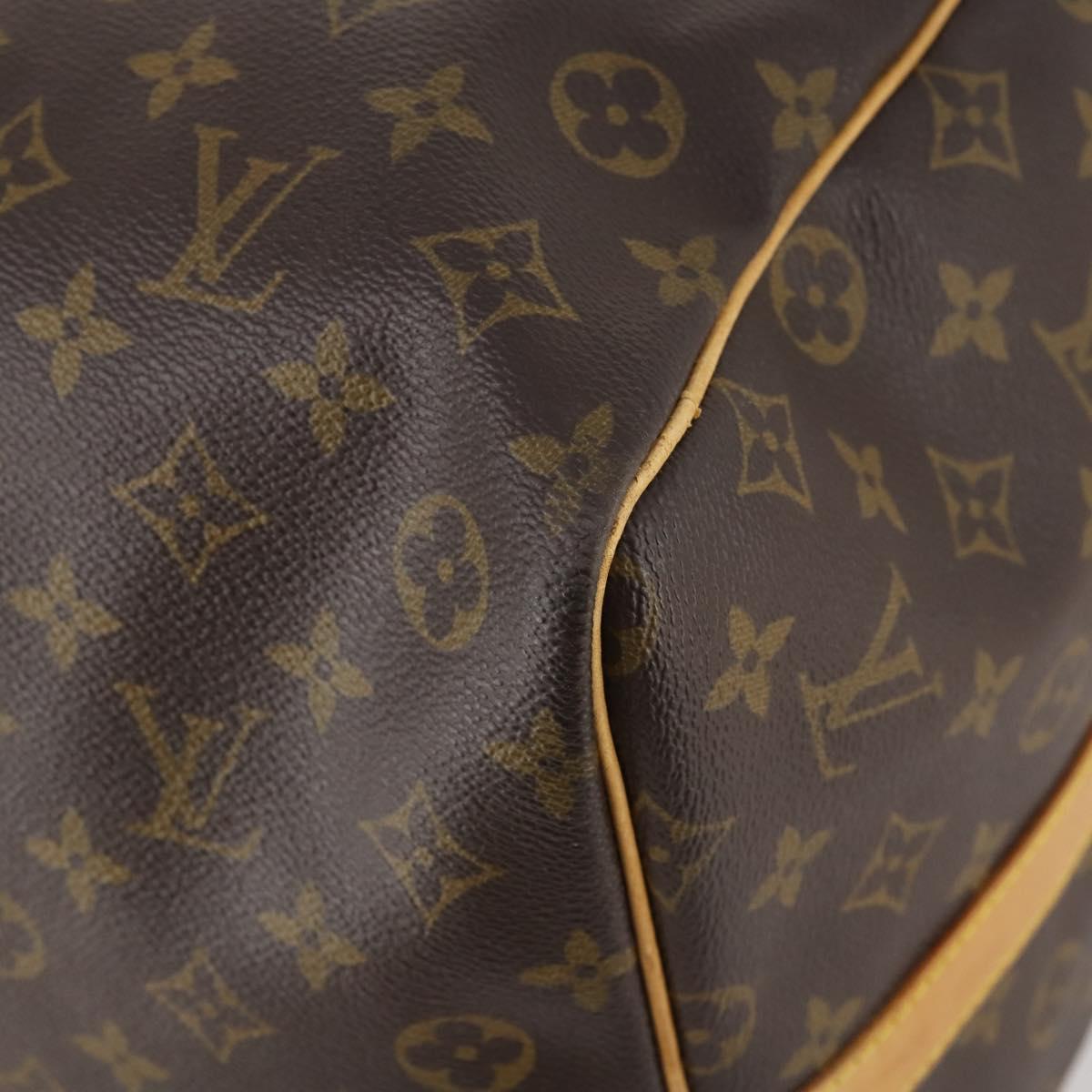 LOUIS VUITTON Monogram Keepall Bandouliere 60 Boston Bag M41412 LV Auth 173680