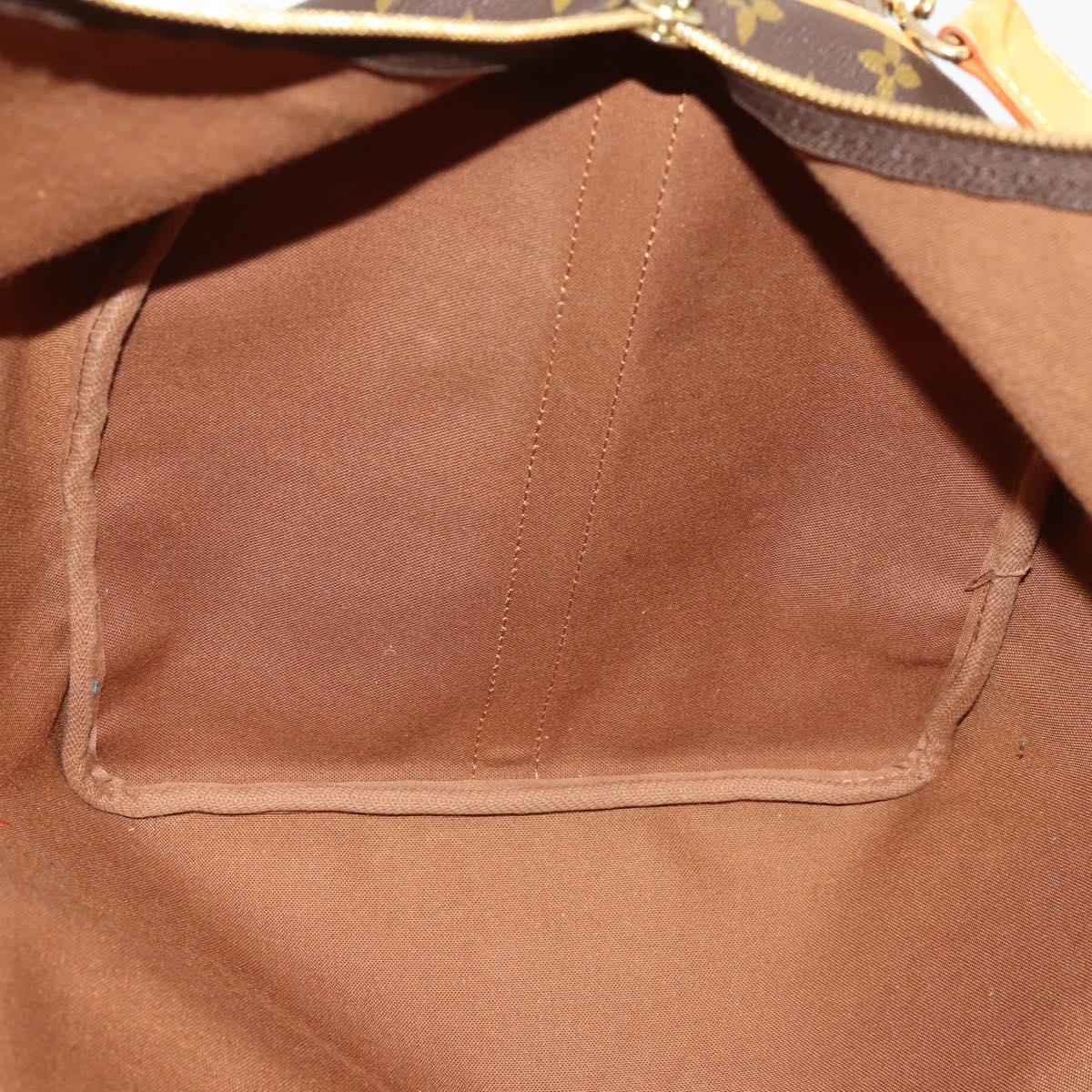 LOUIS VUITTON Monogram Keepall Bandouliere 60 Boston Bag M41412 LV Auth 173680