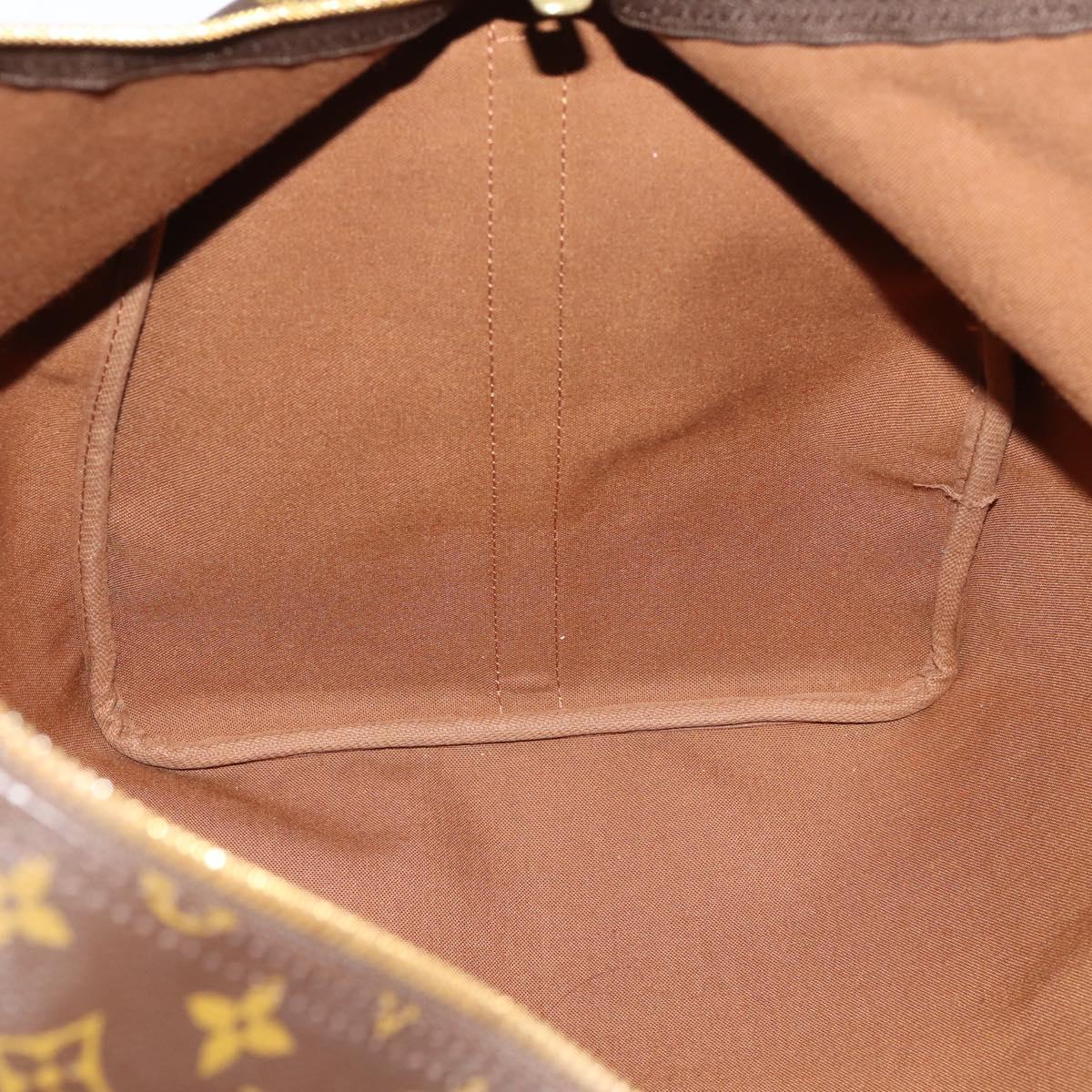 LOUIS VUITTON Monogram Keepall Bandouliere 60 Boston Bag M41412 LV Auth 173680