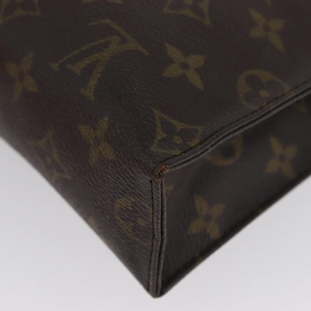 LOUIS VUITTON Monogram Poche Toilette 26 Pouch M47542 LV Auth 173730