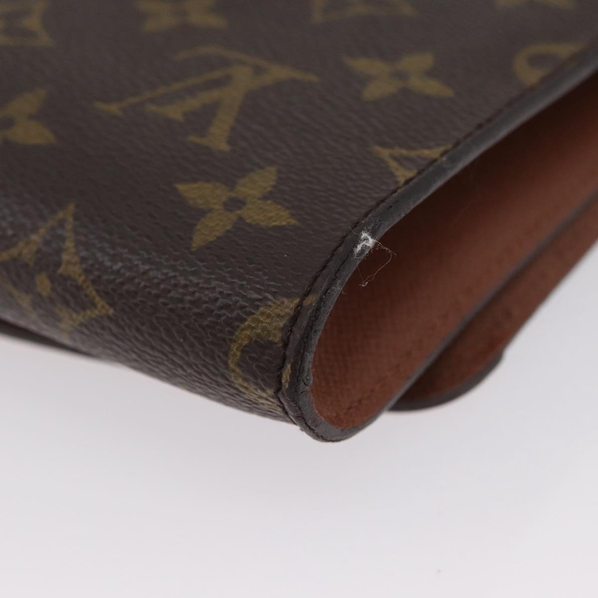 LOUIS VUITTON Monogram Bordeaux 24 Shoulder Bag M51798 LV Auth 173731