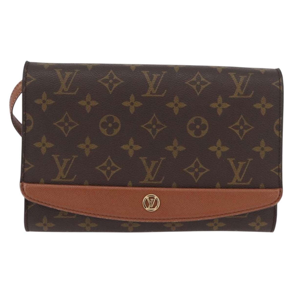 LOUIS VUITTON Monogram Bordeaux 24 Shoulder Bag M51798 LV Auth 173731