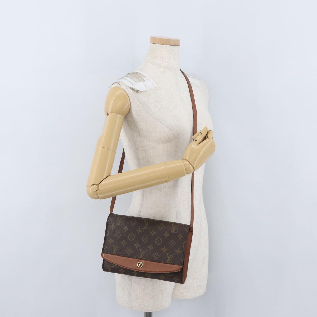 LOUIS VUITTON Monogram Bordeaux 24 Shoulder Bag M51798 LV Auth 173731
